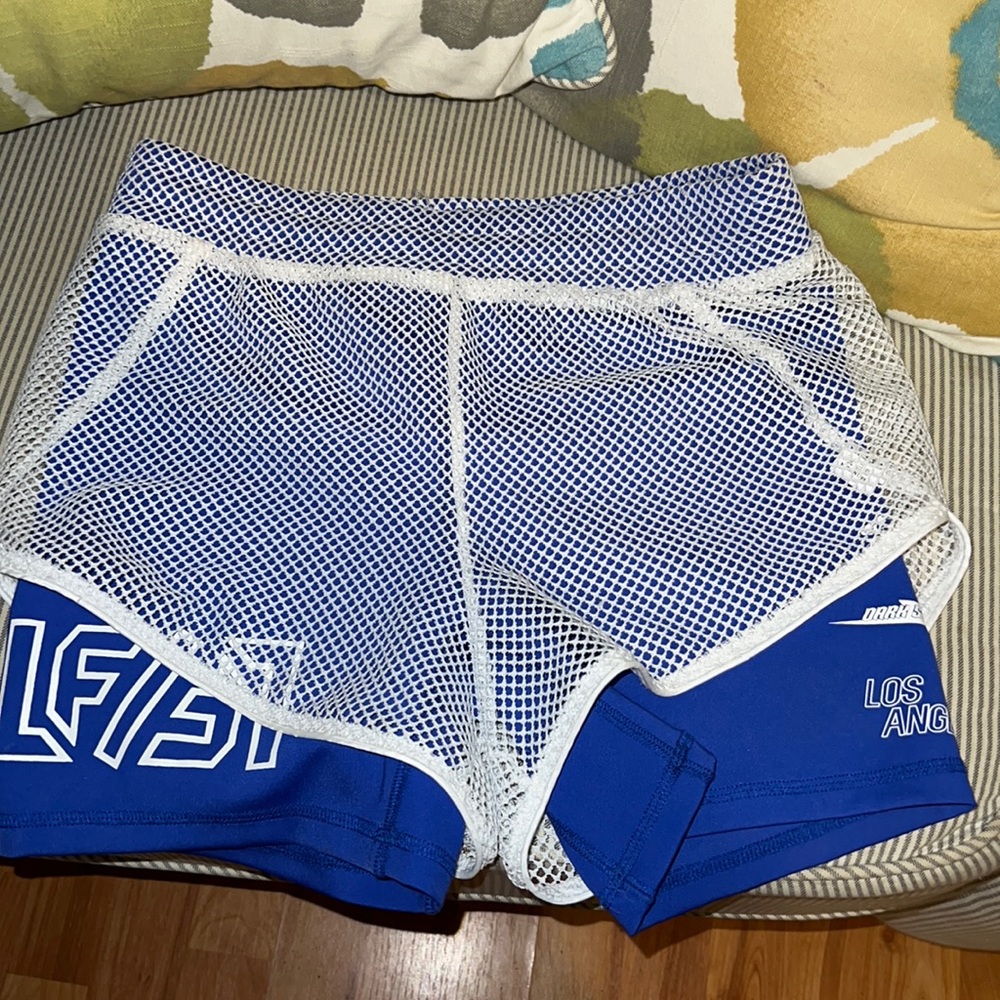 LF the brand mesh spandex shorts